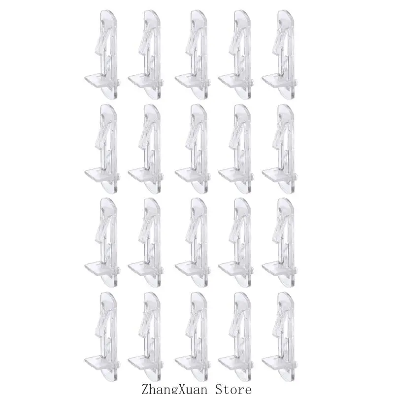 Verriegelbare Regal-Hardware-Stützstifte, 20 Stück, für Schrankregal-Reparaturen, 3 x – Detail 5