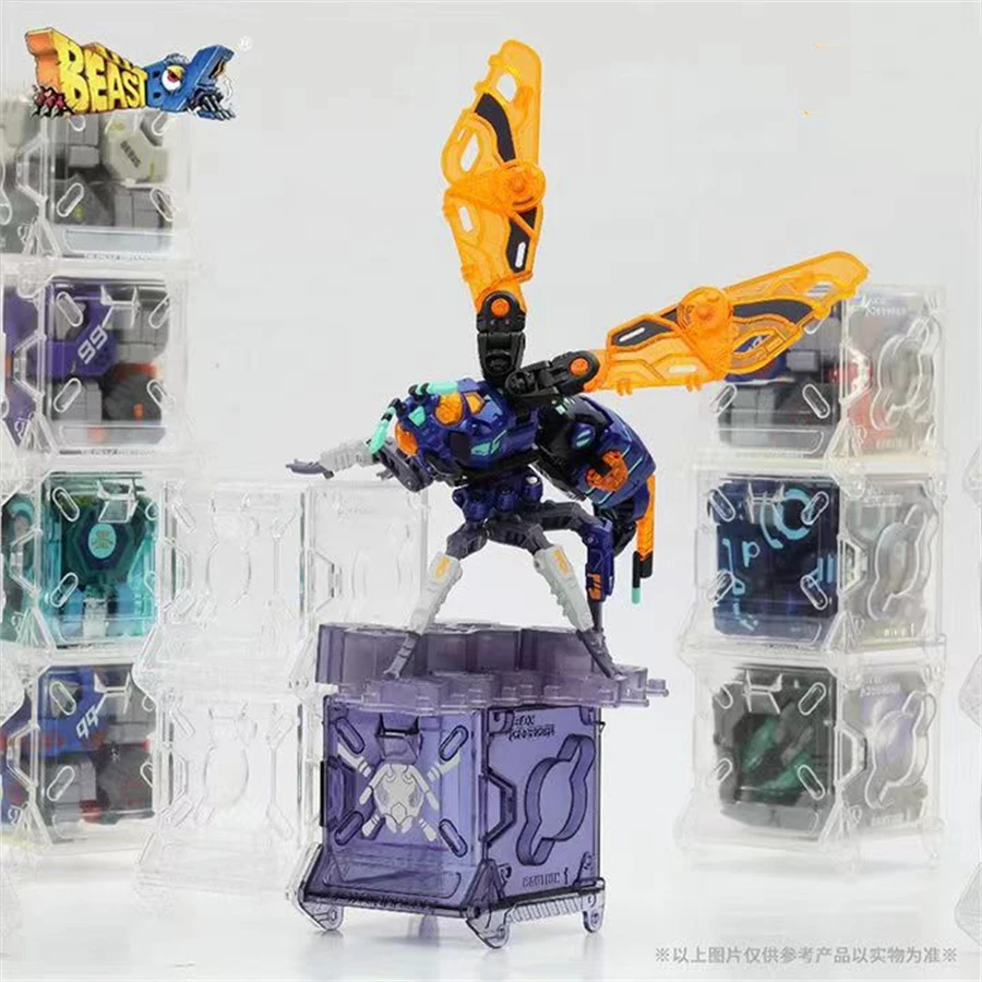 BeastBox Deformation Robots Transformation Techninja Hornet Bee Animal Toy Cube Model Wasp Action Figure Jugetes For Gift