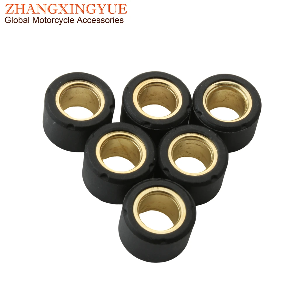 Scooter Variator Roller Set 17x12mm 7g For Suzuki AN125 HS125T AN 125 125cc 4-Stroke Scooter engine parts