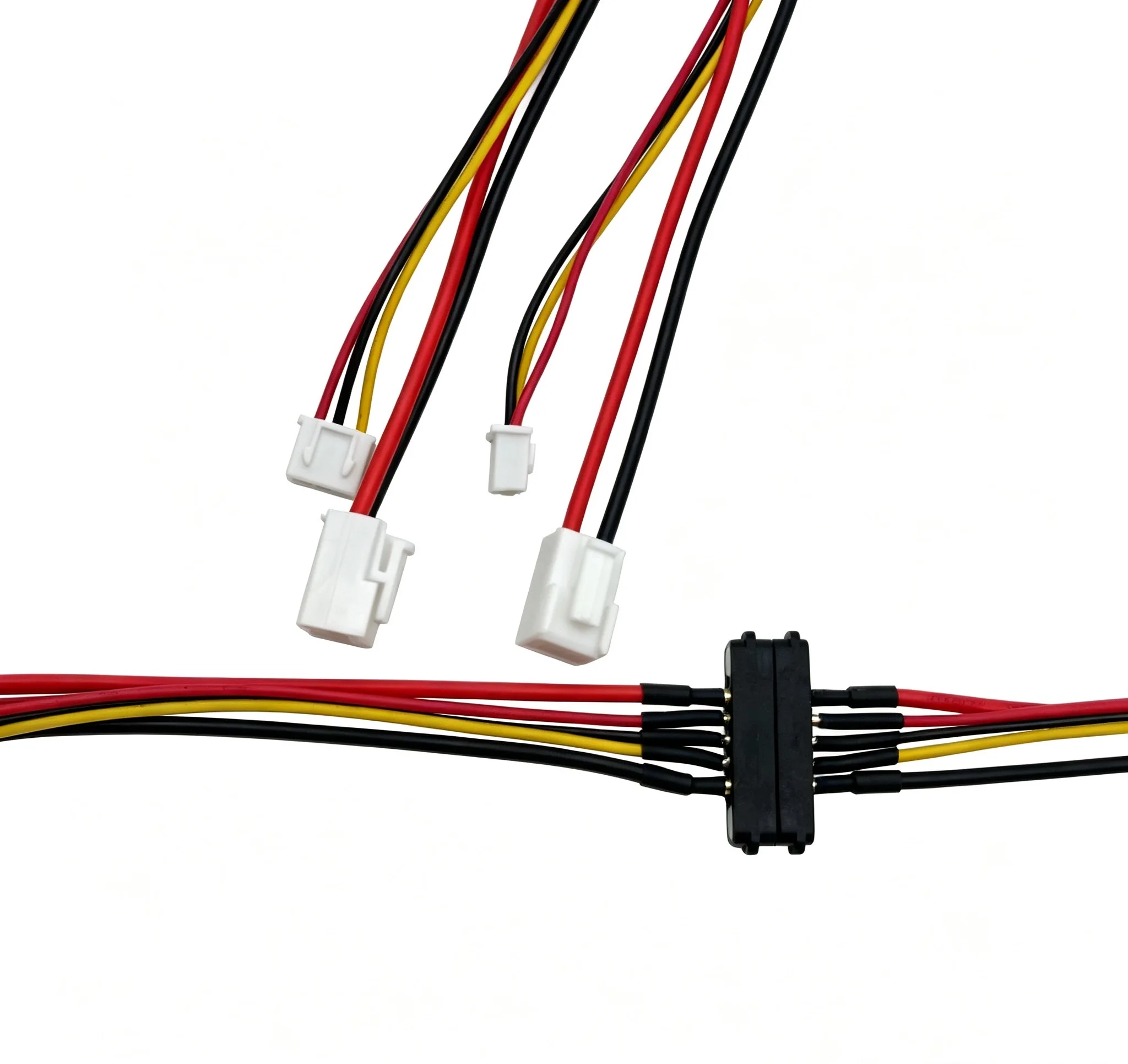 4Pair Spring Loaded Male Female 2.54MM 4.0MM Pitch 5 Pole Through Holes PCB Connector 5A DC Magnetic Pogo Pin