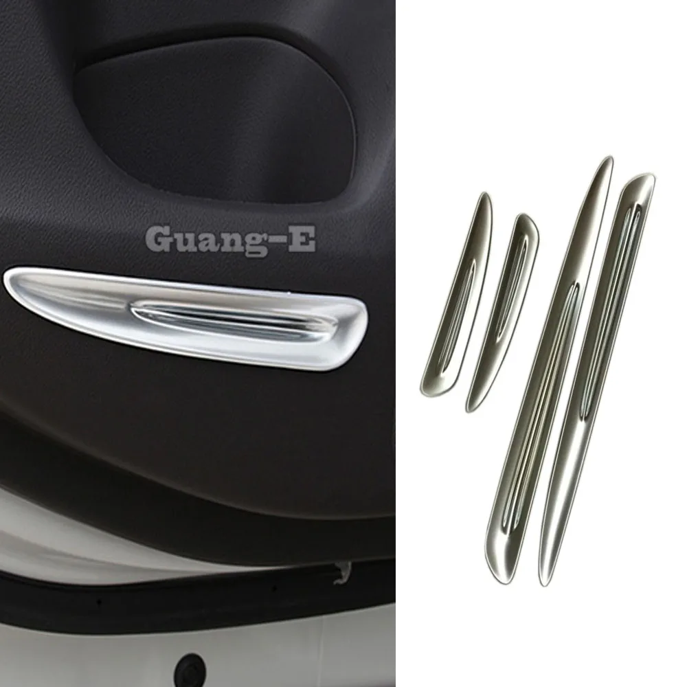

Car ABS Matte Inside Door Audio Speak Sound Cover Ring Follow Trim Hoods 4pcs For Honda CRV CR-V 2012 2013 2014 2015 2016