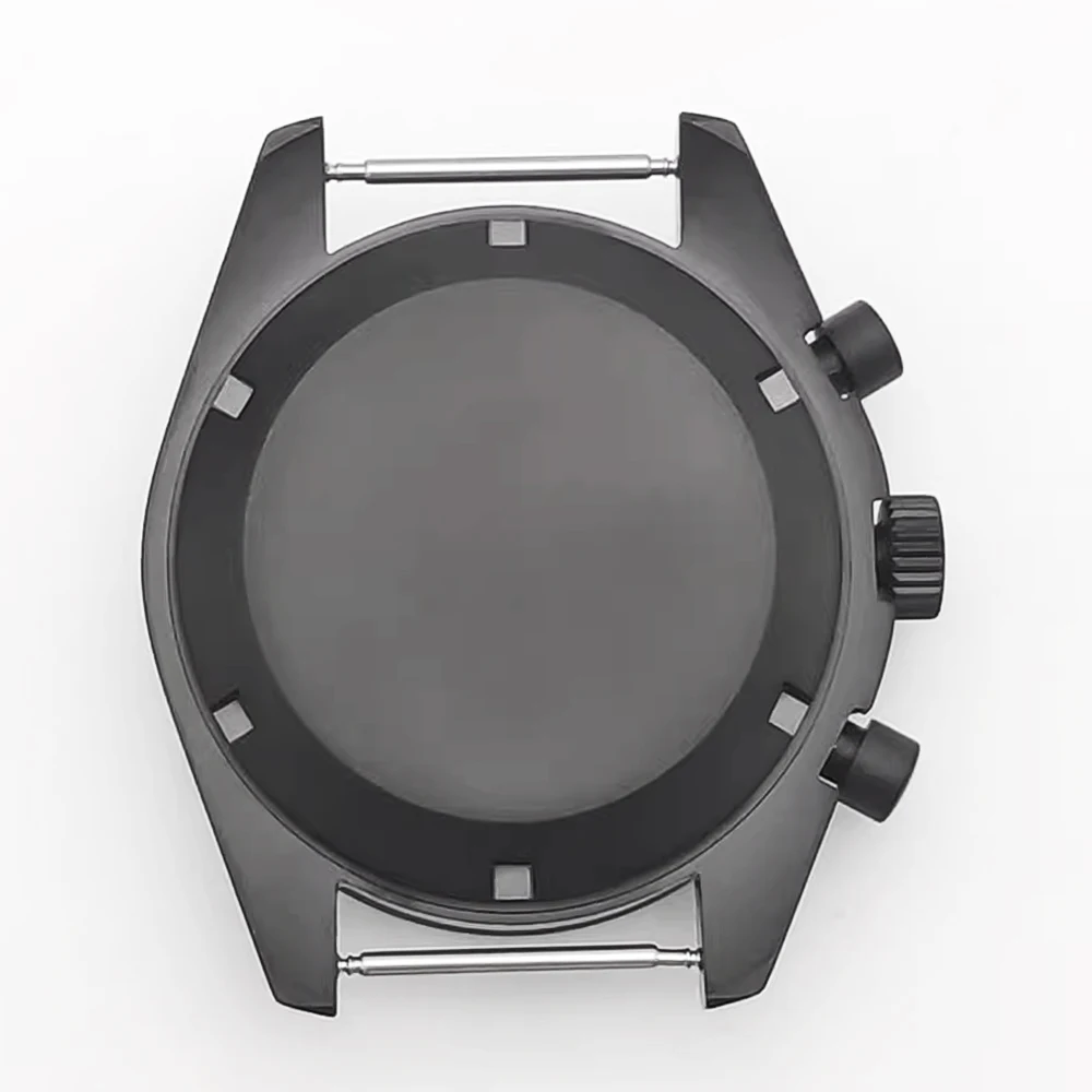 High quality VK63 Case Watch 40MM Case Chronograph Metal Material Fit VK63 Watch Case Watch Accessories Assembly