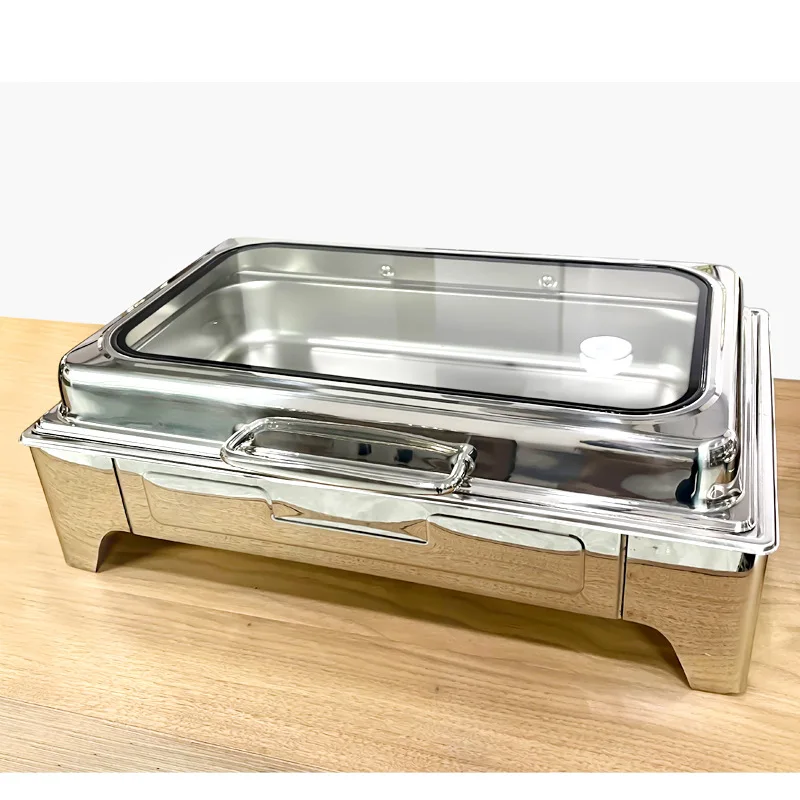 Stainless steel buffet stove, hotel electric heating and insulation, Buffet stove, food warmer chaffing dish