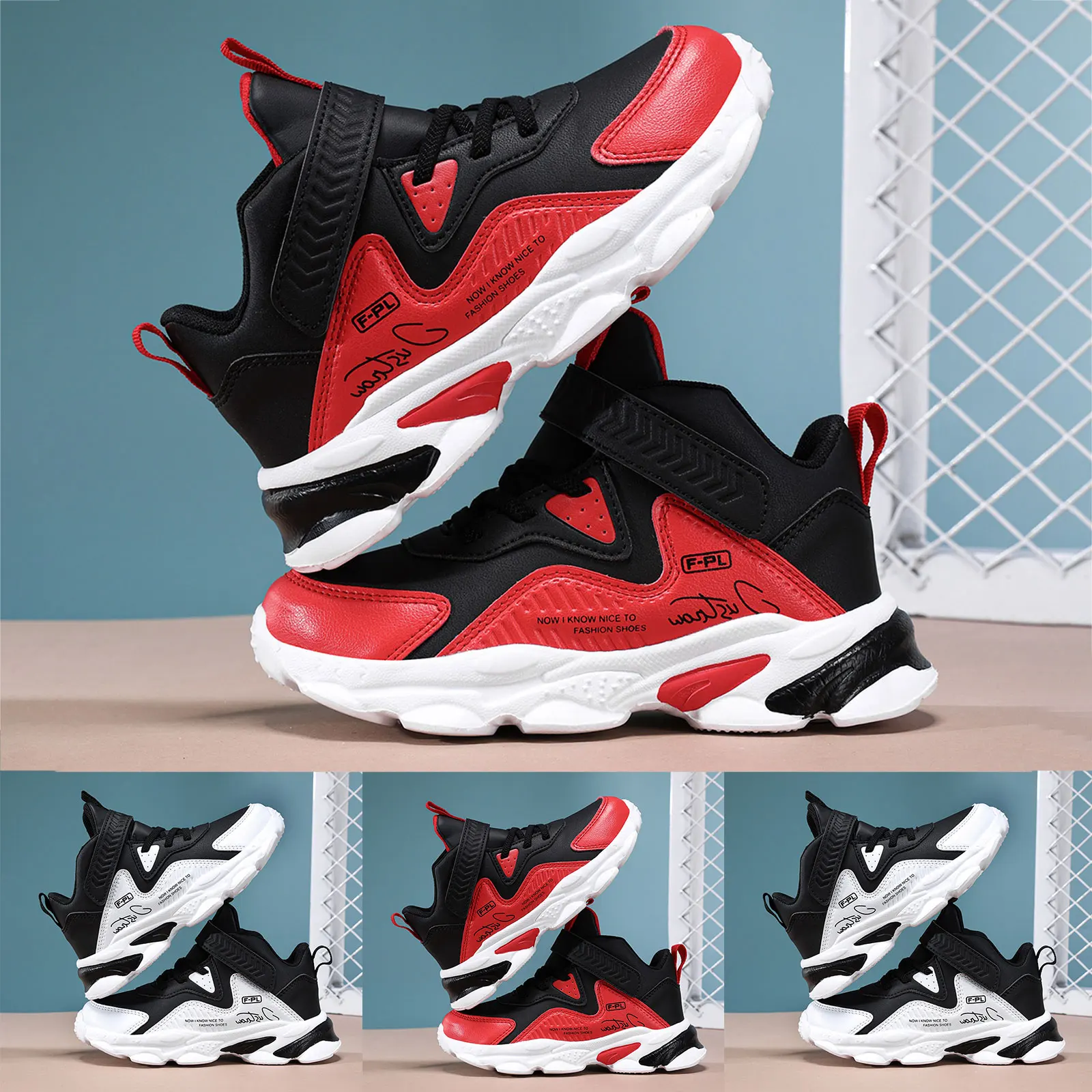 

Shoes Boy Children's Shoes Boys' Basketball Shoes Season Wear Non Slip Sports Shoes Boys' Basketball Shoes Boys Sneakers Size 13