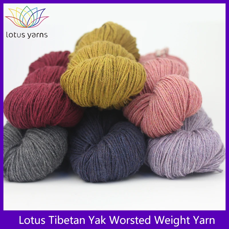 1*100g hank 100% Tibetan Yak Worsted Weight Hand Knitting Yarn