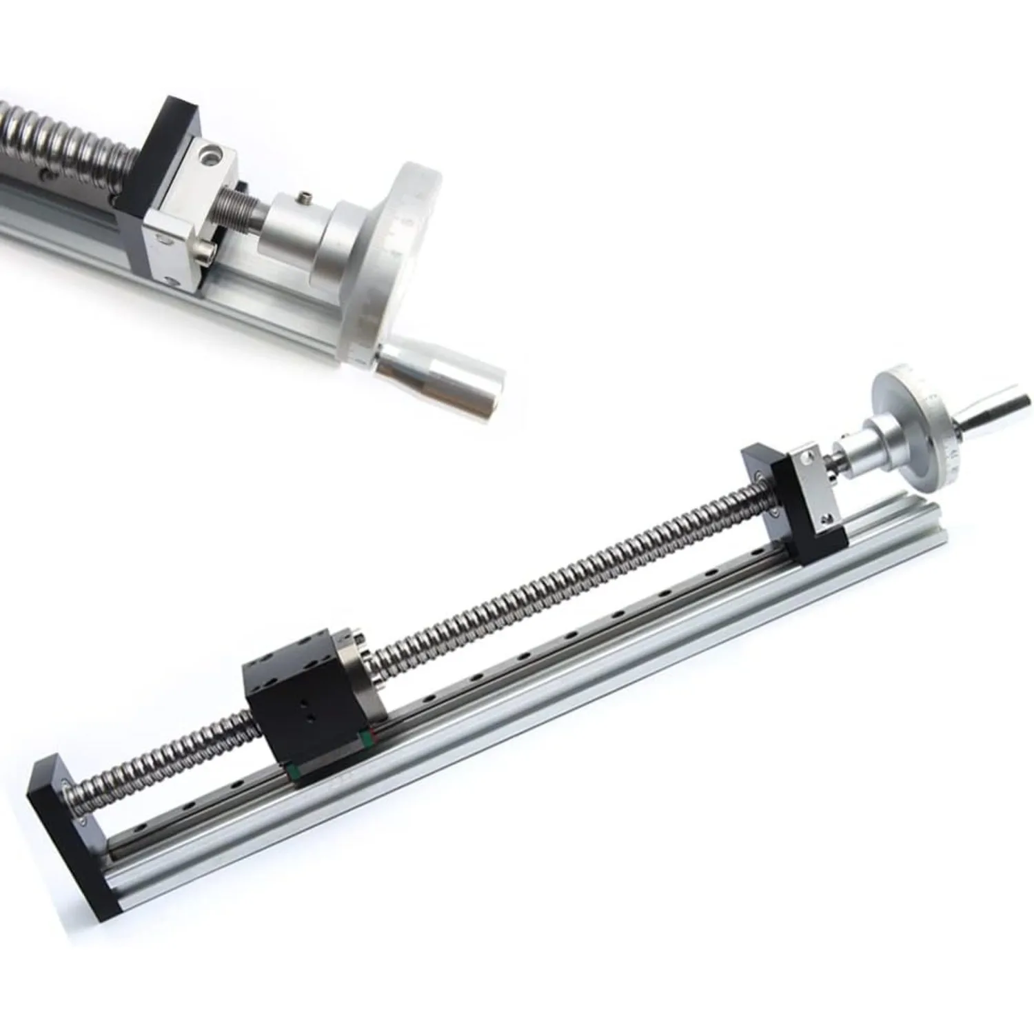 العلامة التجارية: المحرك اليدوي انزلاق الجدول المرحلة عبر الشريحة الخطية الشريحة القضبان الكرة المسمار دليل ث/عجلة يدوية ، السكتة الدماغية 200/900 مللي متر