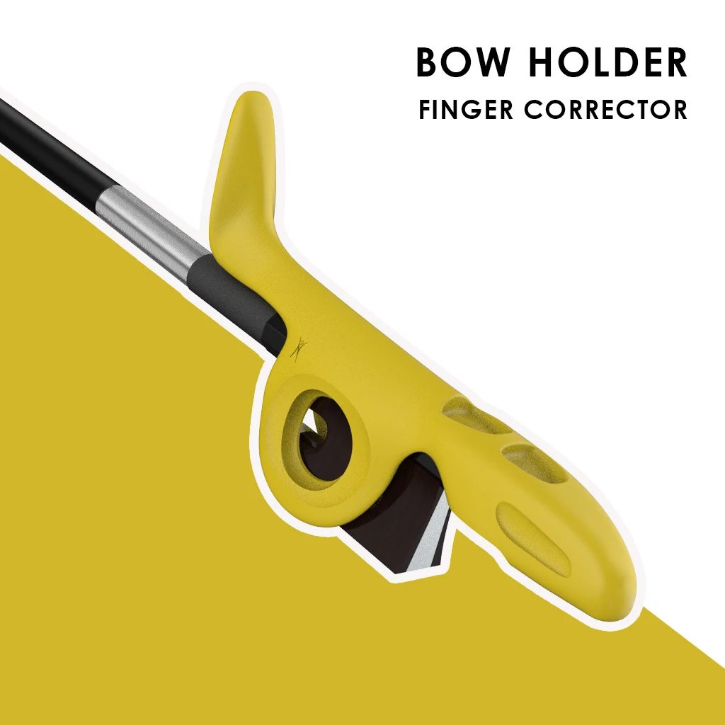 

Violin/Viola Teaching Aid Accessory 1/8-4/4 Violin Hold Bow Posture Corrector Beginner Finger Accessories Arco Holder