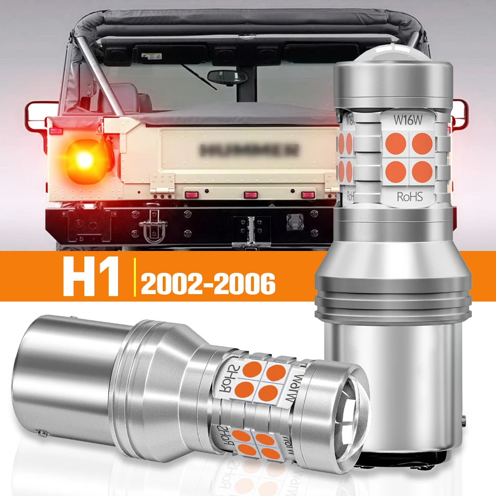 

2pcs LED Brake Light For Hummer H1 2002-2006 2003 2004 2005 Accessories Canbus Lamp