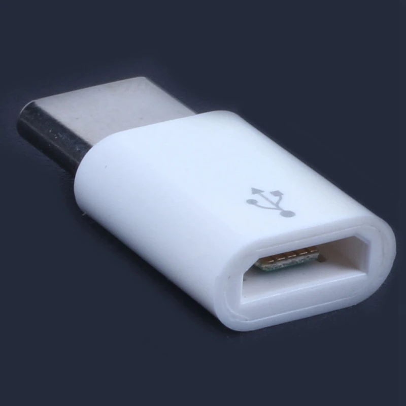 อะแดปเตอร์ข้อมูล USB Type C 3.1ตัวผู้ไปยัง Micro-USB 2.0 5พินตัวเมีย: 3ชิ้น