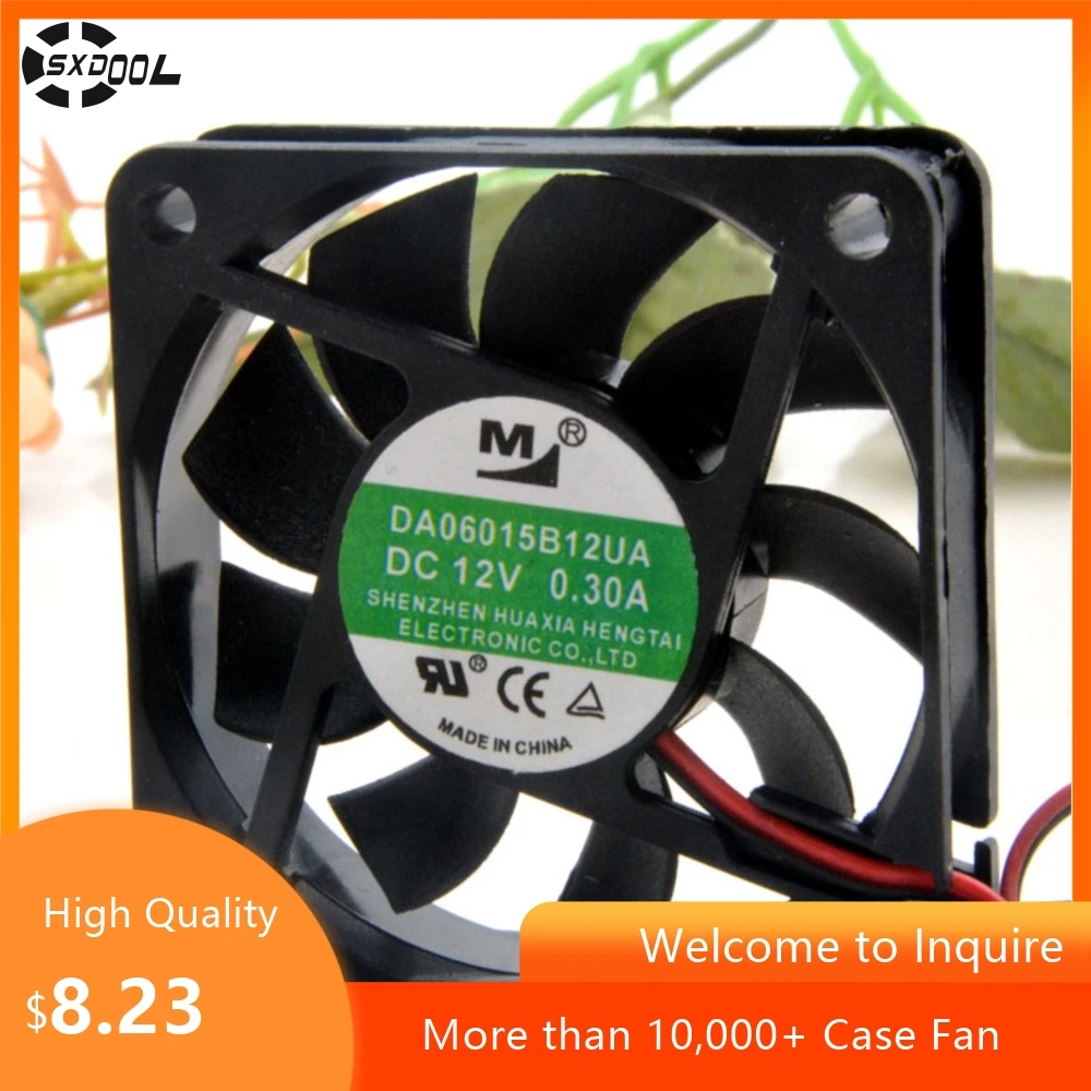 

60mm Yi mengM 6015 6CM DA06015B12UA DC12V 24V CPU Power Supply Cases Fan