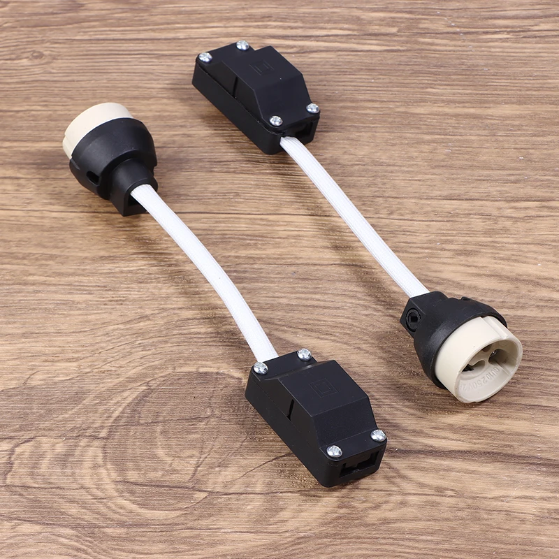

5Pcs/Pack GU10 Lamp Holder With Terminal Box Socket 2A 250V Ceramic Lamp Base Connector For LED Light Halogen Bulbs Downlights