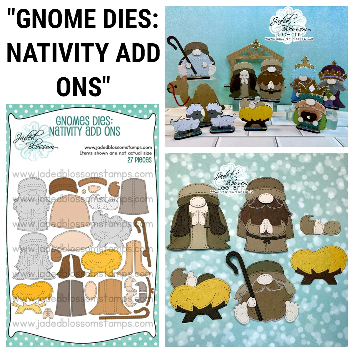 

New Arrival Gnome Dies: Nativity Add Ons Die Metal Cutting Dies DIY Scrapbooking Holiday Diary Greeting Card Decoration Template