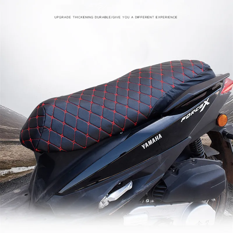 

Чехол на сиденье мотоцикла, электромобиля, универсальный кожаный водонепроницаемый солнцезащитный чехол на сиденье для электрического скутера