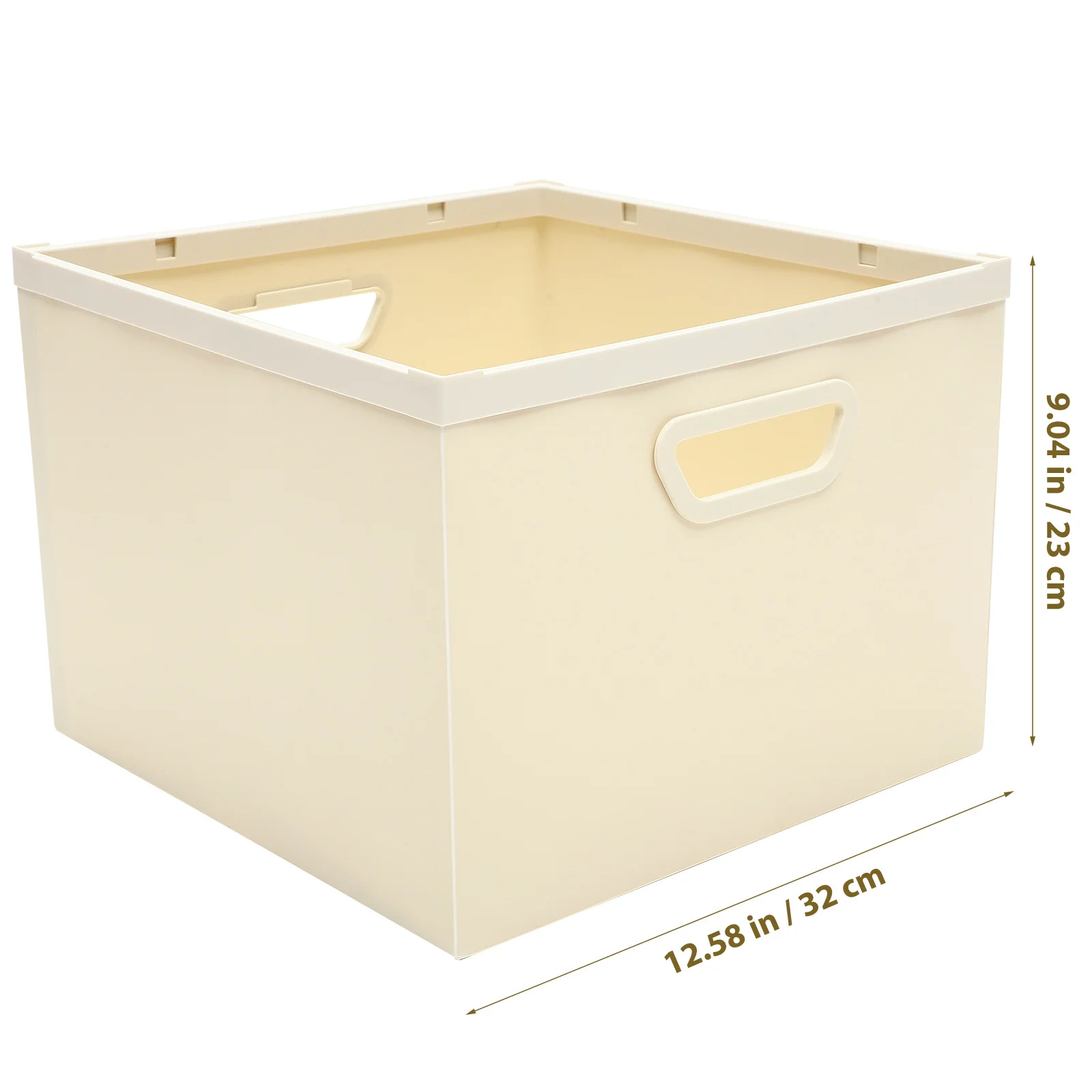 صندوق تخزين مكتبي قابل للطي متعدد الوظائف منظم للاستخدام المنزلي حاوية أشتات عملية حامل أدوات مكتبية على شكل مكعب