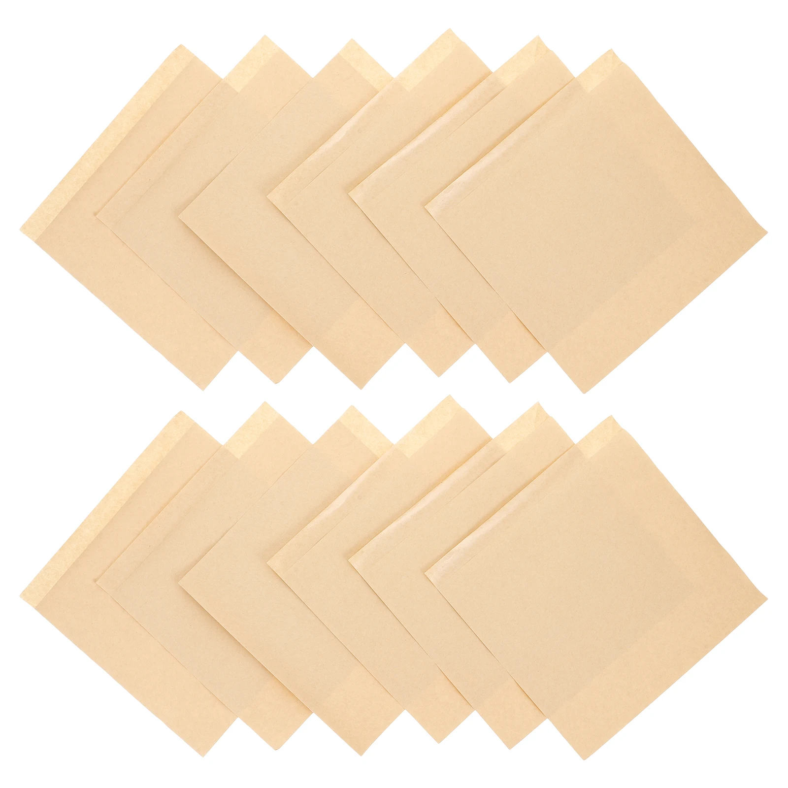 

100Pcs Hot Dog Greaseproof Paper Bags Disposable Kraft Sandwich Paper Bags for Fast Food Events Home Use Snack Burger Wrappers