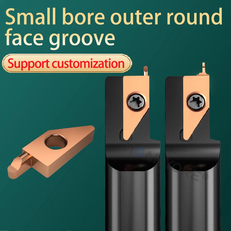 

Backhand face groove cutter Backhand rounded face groove cutter SVNL20 plane gouge blade Right-handed cutter blade