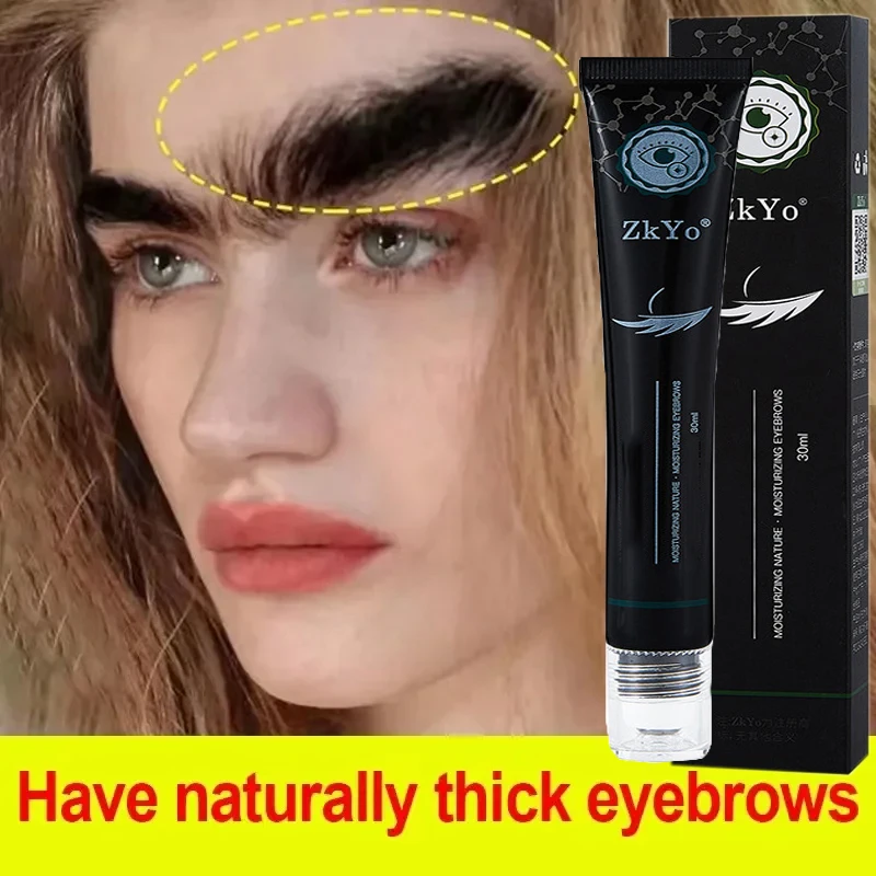 Siero per la crescita delle sopracciglia Roller Ball Più pieno Veloce Più Spessa Allungamento delle ciglia Sopracciglio Enhancer Trucco Anti Perdita di capelli Prodotto Nuovo 30ml