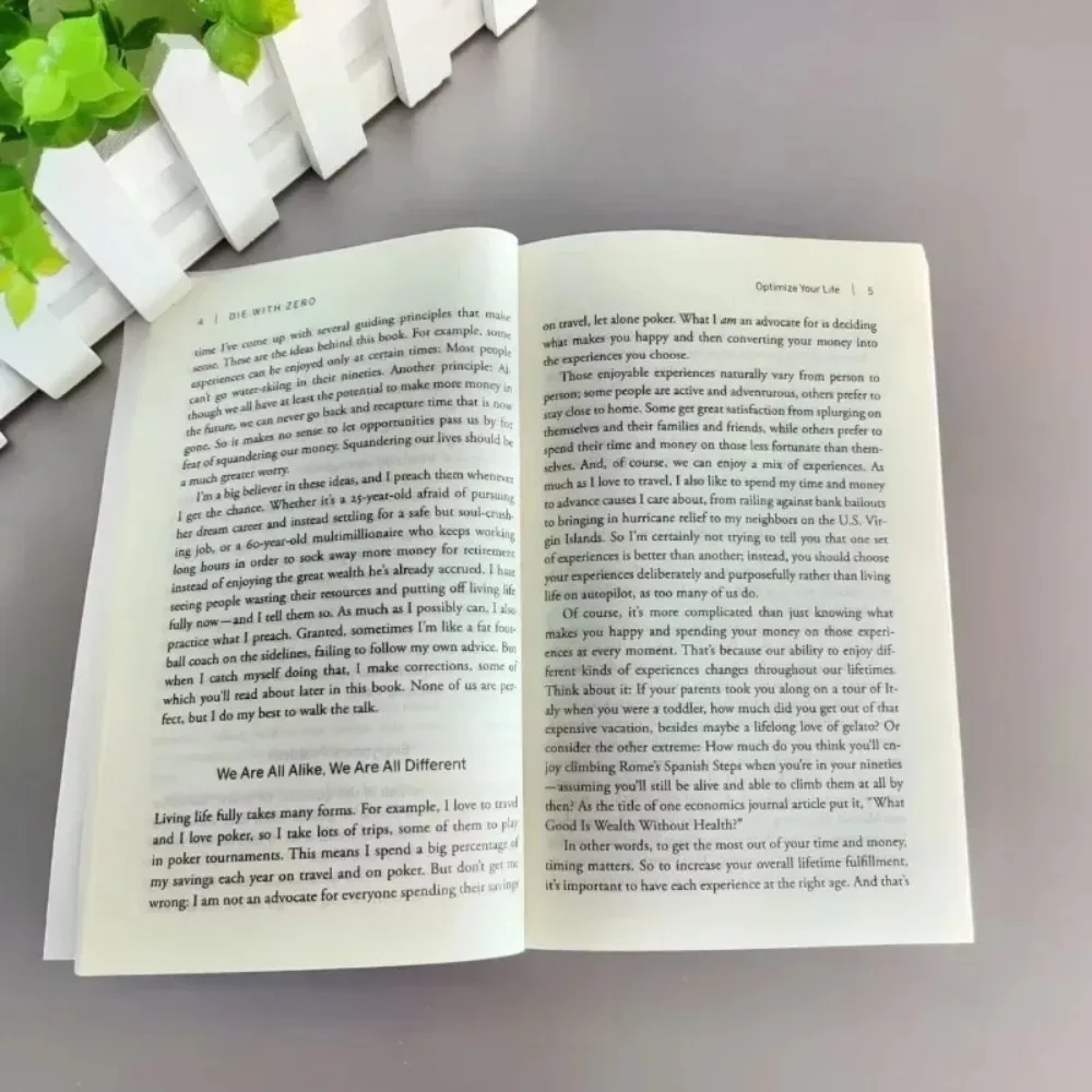 Die with Zero: Getting All You Can From Your Money and Your Life English Books
