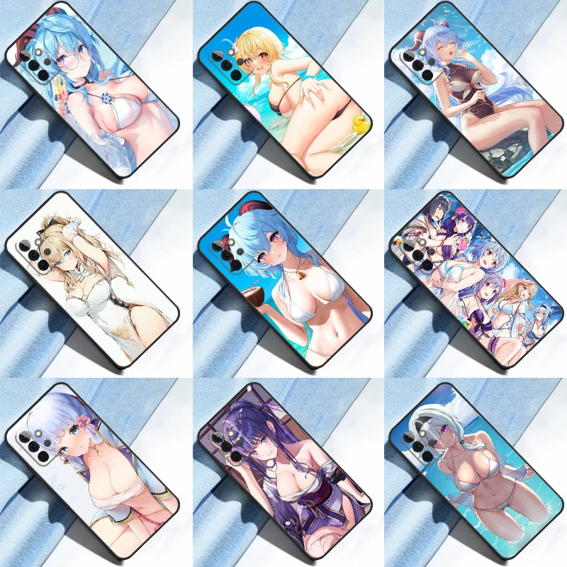 Сексуальный чехол Genshin Impact Hentai для Samsung Galaxy A14 A34 A54 A52 A72 A12 A22 A32 A11 A31 A51 A71 A13 A33 A53 A23