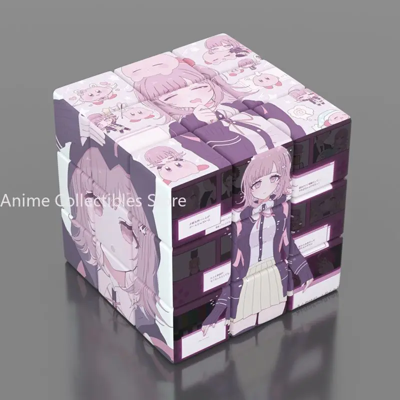 دانغانرونا نانامي شياكي ‌   أنيمي المكعب السحري الكرتون متعة الإجهاد الإغاثة لغز المهنية السلس سرعة لعبة اللعب الهدايا