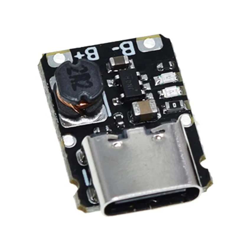 5/10pcs TP4057 1A 3.7V Lithium Battery Charging and Discharging Board with Protection Type-C USB C Li-ion Battery Charging Board