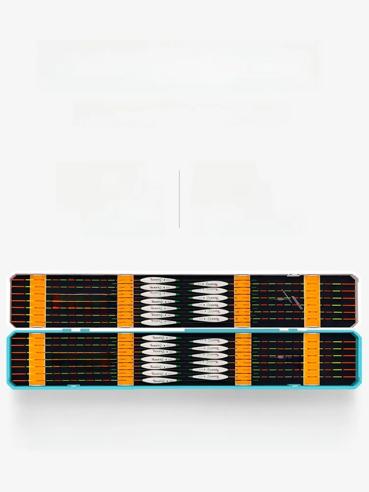 Tab Double Layer Fiing Bobber Box mit großem Fassungsvermögen, multifunktionaler Aufbewahrungsbehälter für Fiing Gear, breites und langes Design