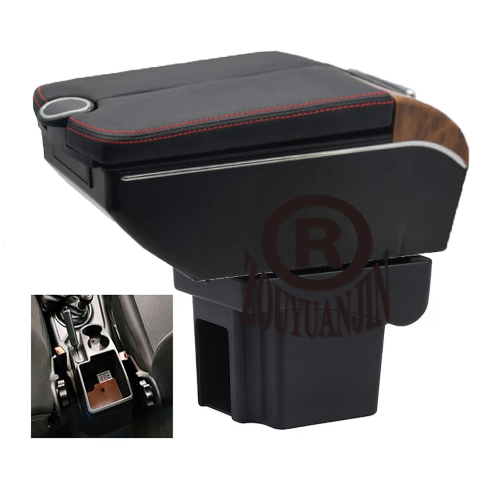 

Chevrolet Niva Armrest Box Retrofit Parts Center Console Special Storage Space Car Elbow Rest with USB Cup Holder