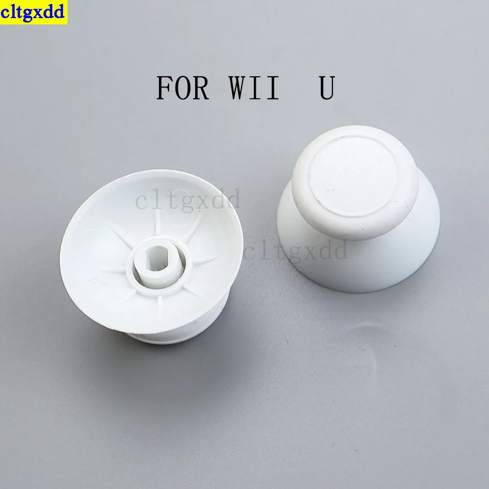 Cltgxdd 2-10 buah UNTUK WII/WII U gamepad 3D simulasi joystick grip cover tombol mushroom cap suku cadang pengganti Wii WiiU