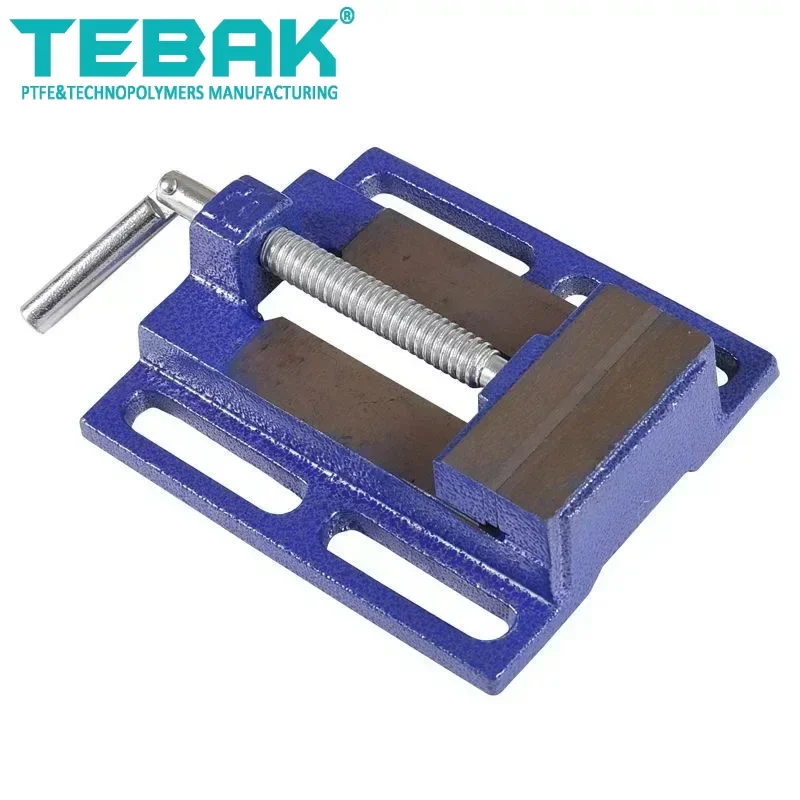 

3inch Aluminum Bench Vise Table Flat Clamp-on Plier Drill Press Milling Machine Clamping Clamp Firmly Woodworking Hand Tool