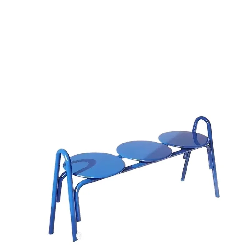 

Korean cream outdoor tables and chairs courtyard terrace milk tea coffee shop bench park chair commercial street bench