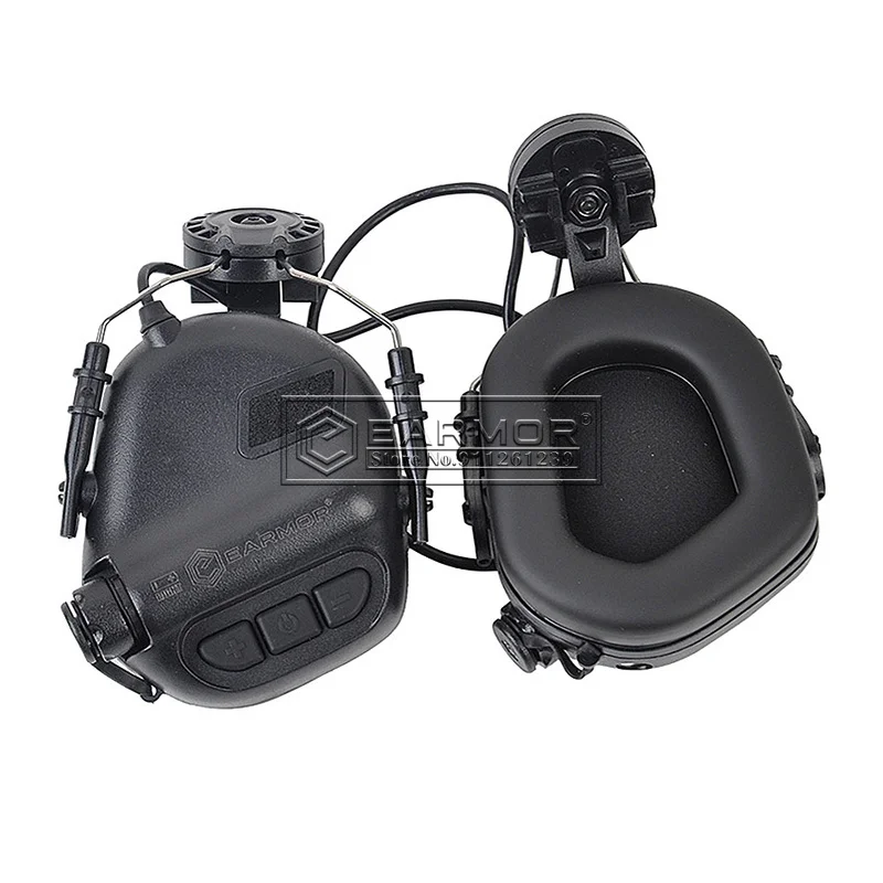 

EARMOR Tactical M31H MOD3 Headset Helmet Type Noise Canceling Hearing Protection Softair Aviation for FAST MT Helmets