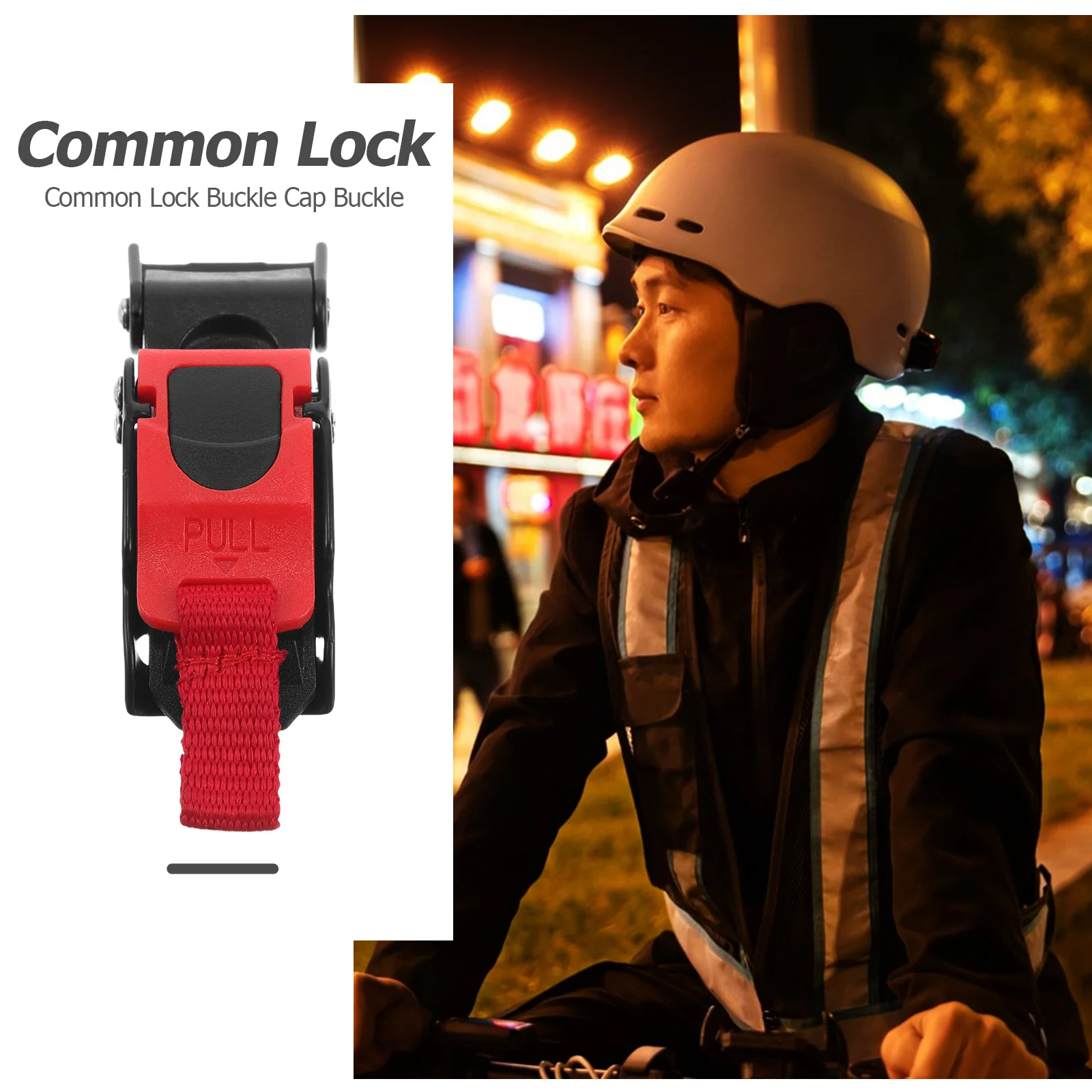 Picture 4: Quick Release Buckle Kit Universal Compatibility Reliable Fastening Mechanism Anti Theft Safety Accessory