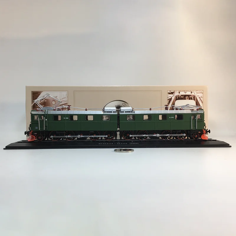 1:87 Scale EI 12.2115+12.2116 Train Model Static Simulation Collection Toys Gifts