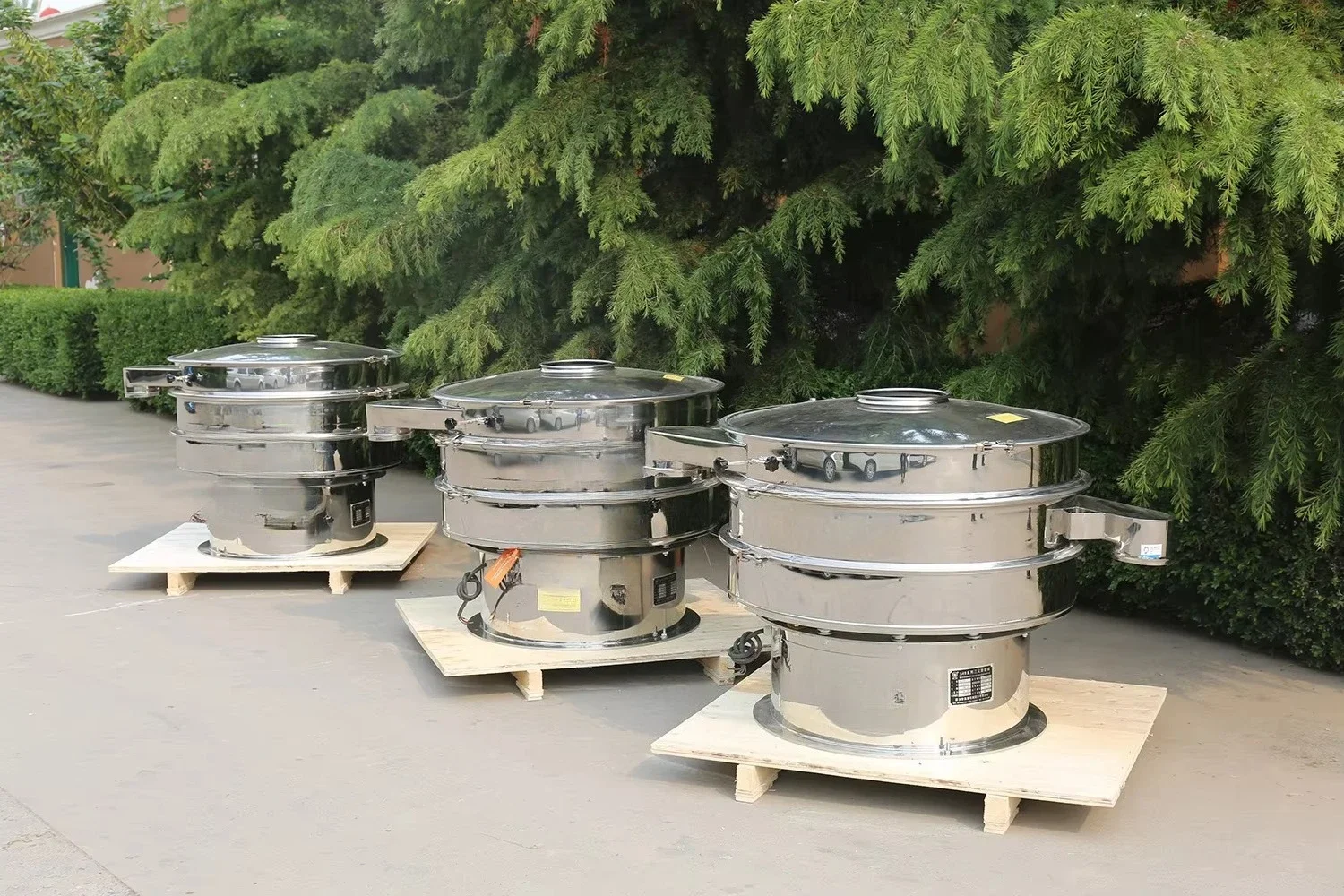 Wheat Flour Screening, Vibrating Screen Corn Starch Screening, Vibrating Screen Separator