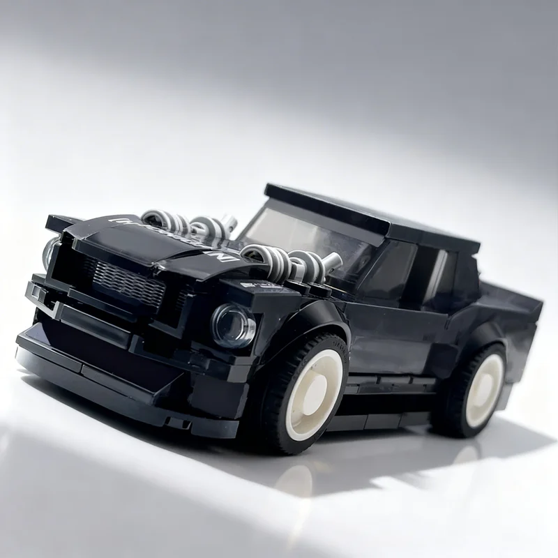 219pcs MOC Hoonicorn V2 City Champions Model Building Blocks Christmas Gift Architecture Toy Education DIY Assemble 3D Idea