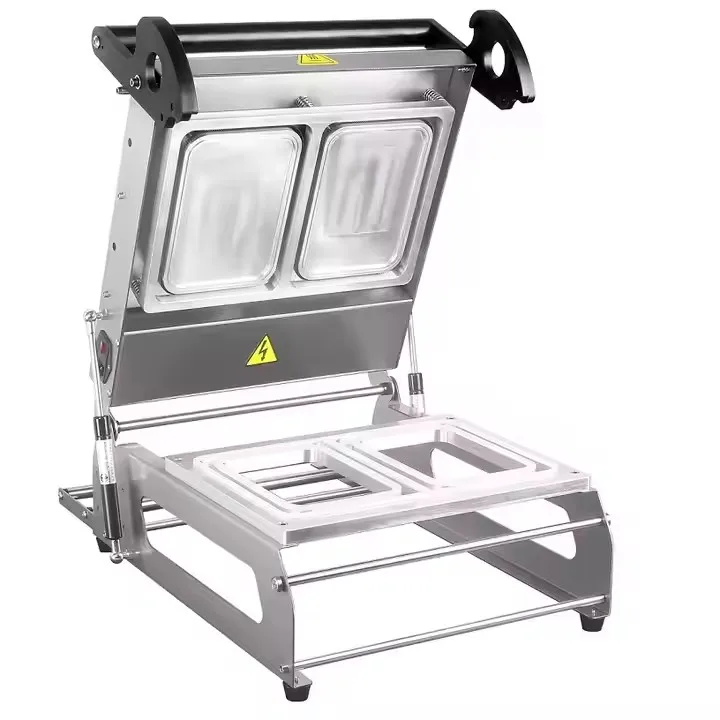 GUBEK PP plastic food film lunch film box tray transparent heat sealing machine