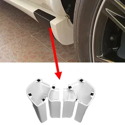 Guardabarros delantero y trasero para coche, accesorios protectores contra salpicaduras, tapones de cubierta de gato con solapa delantera/trasera izquierda/derecha para Cayenne GTS 2007-2010