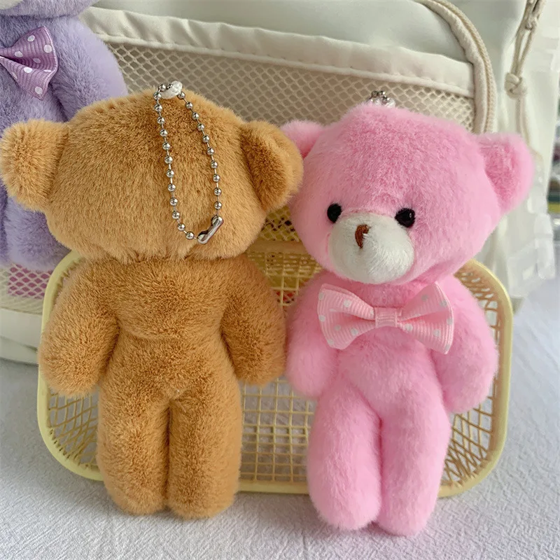 13Cm Kawaii Teddybeer Pluche Pop Schattige Anime Knuffel Voor Valentijnsdag Verjaardagscadeau Kinderen Vakantie Verrassing