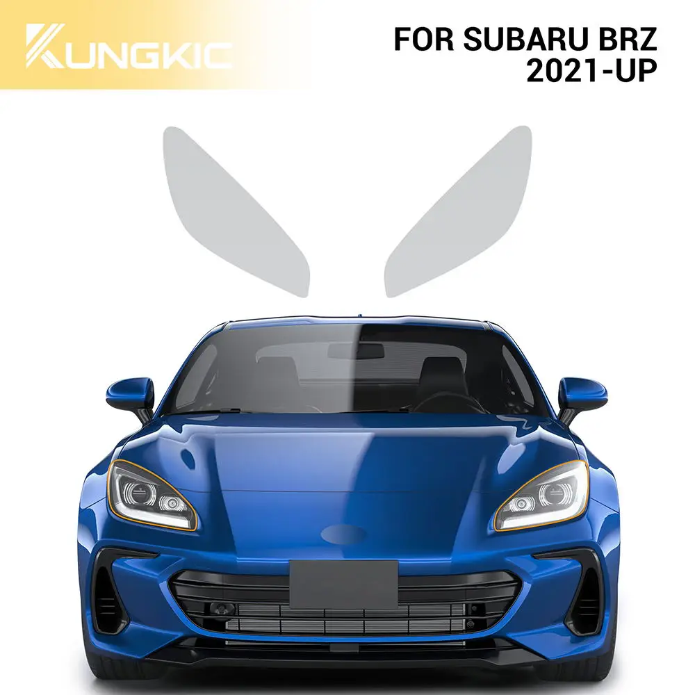 طبقة من البولي يوريثان لسوبارو BRZ 2021 2022 2023 المصباح واقية المضادة للتصادم شفافة مرآة الرؤية الخلفية ملصق