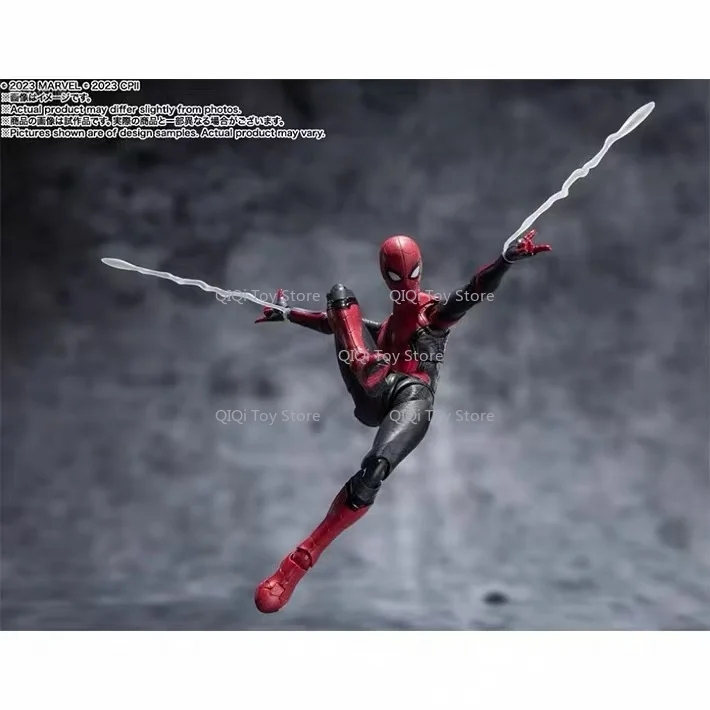 Bandai TNT Limited SHF Spider-Man Versión Roja y Negra de la Ropa de Batalla de "Homeless Can Do It" en Stock