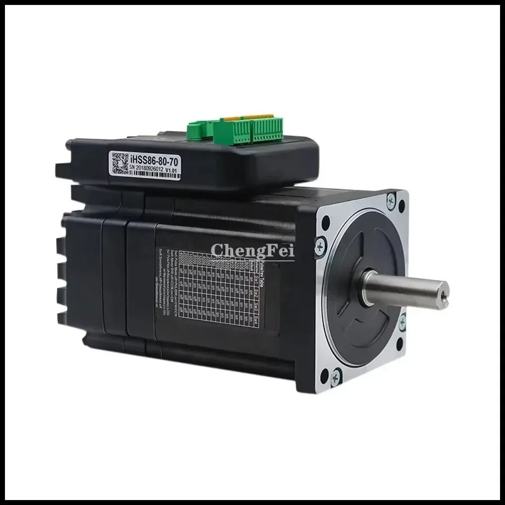 Cnc Hybrid Stepper Servo Motor IHSS86-80-70 Original NEMA 34 Integrated Closed Loop Stepper Motor 80V 7.5Nm 2-Phase 86mm