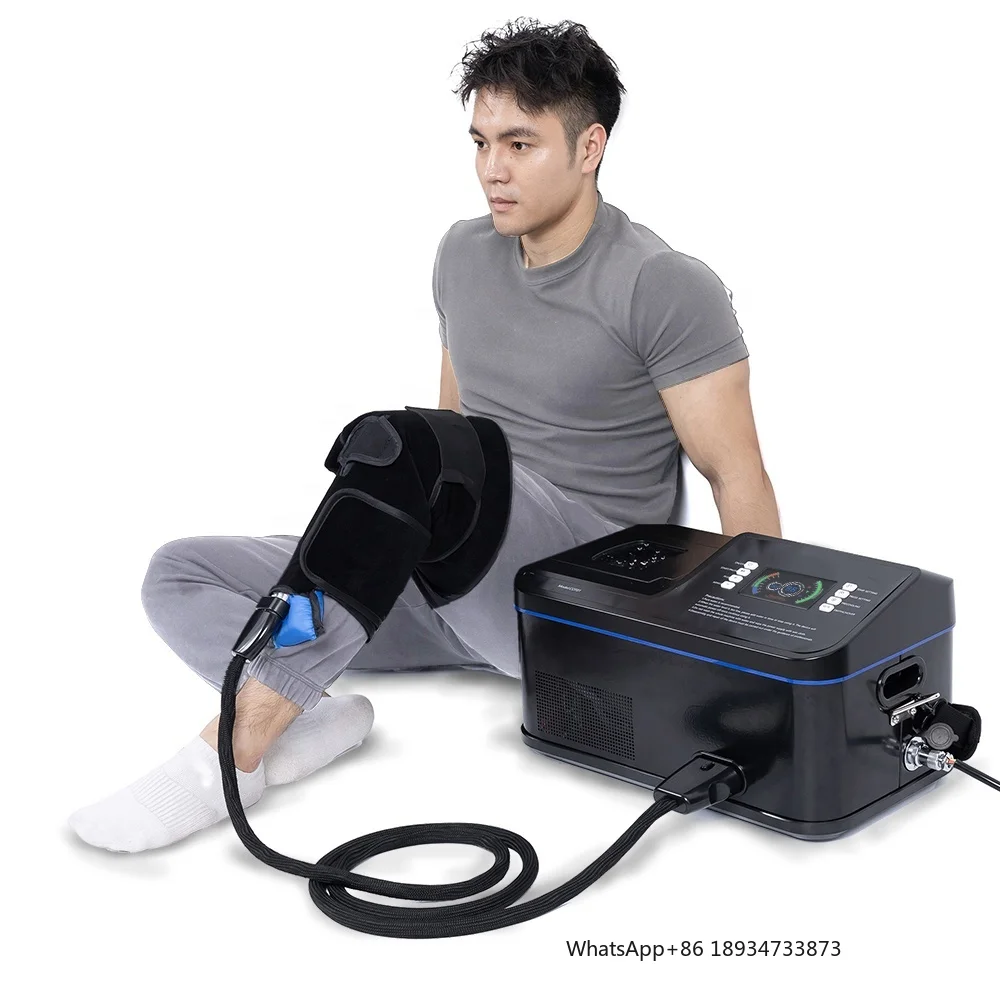 Professional sports pain recovery tool automatic thermal iceless cryotherapy cold therapy machine for athletes knee paid relief