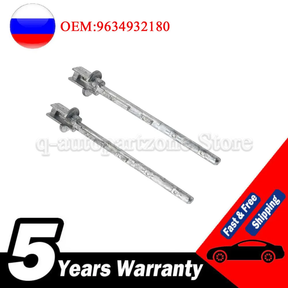 2 PCS Car Rear Sliding Door Handle Lock Pin 9634932180 For Peugeot Partner 1996-2017 Citroen Berlingo 9101 P8 Auto Parts