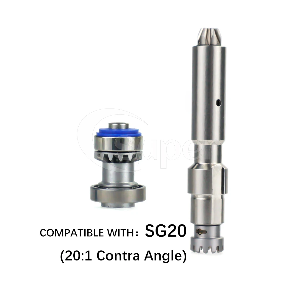 Dental Cartridge Middle gear Low Speed Handpiece 1:1/1:5/20:1 Optic Fibre Contra Angle Rotor Shaft fit X25L X95L SG20 X-DSG20L