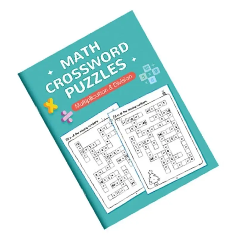  Fraction Operation Exercise Book with 32 Page Coloring Paper for Children Preschooler Creative Learning