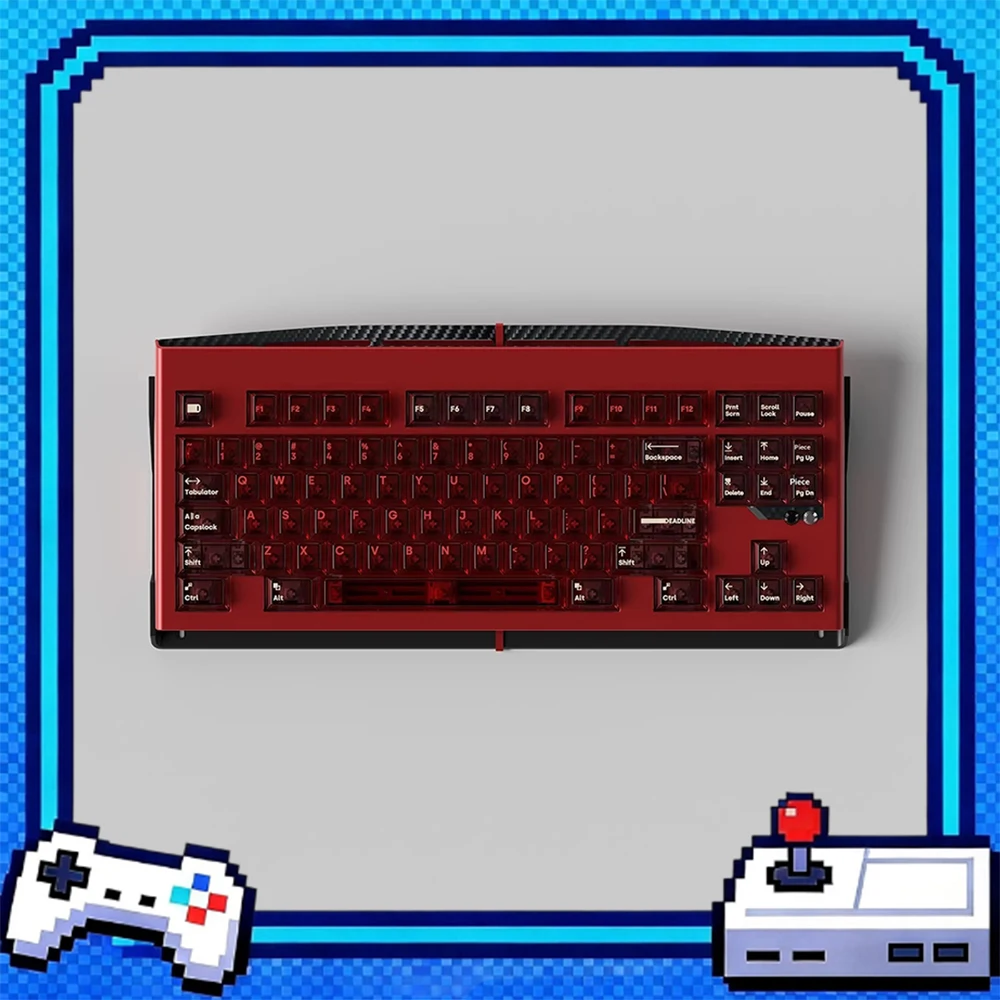 DEADLINEstudio AirAnchor PC Keycaps Red Fog Permeable Keycap Original Factory Height Personalized Keyboard Keycaps Customized PC