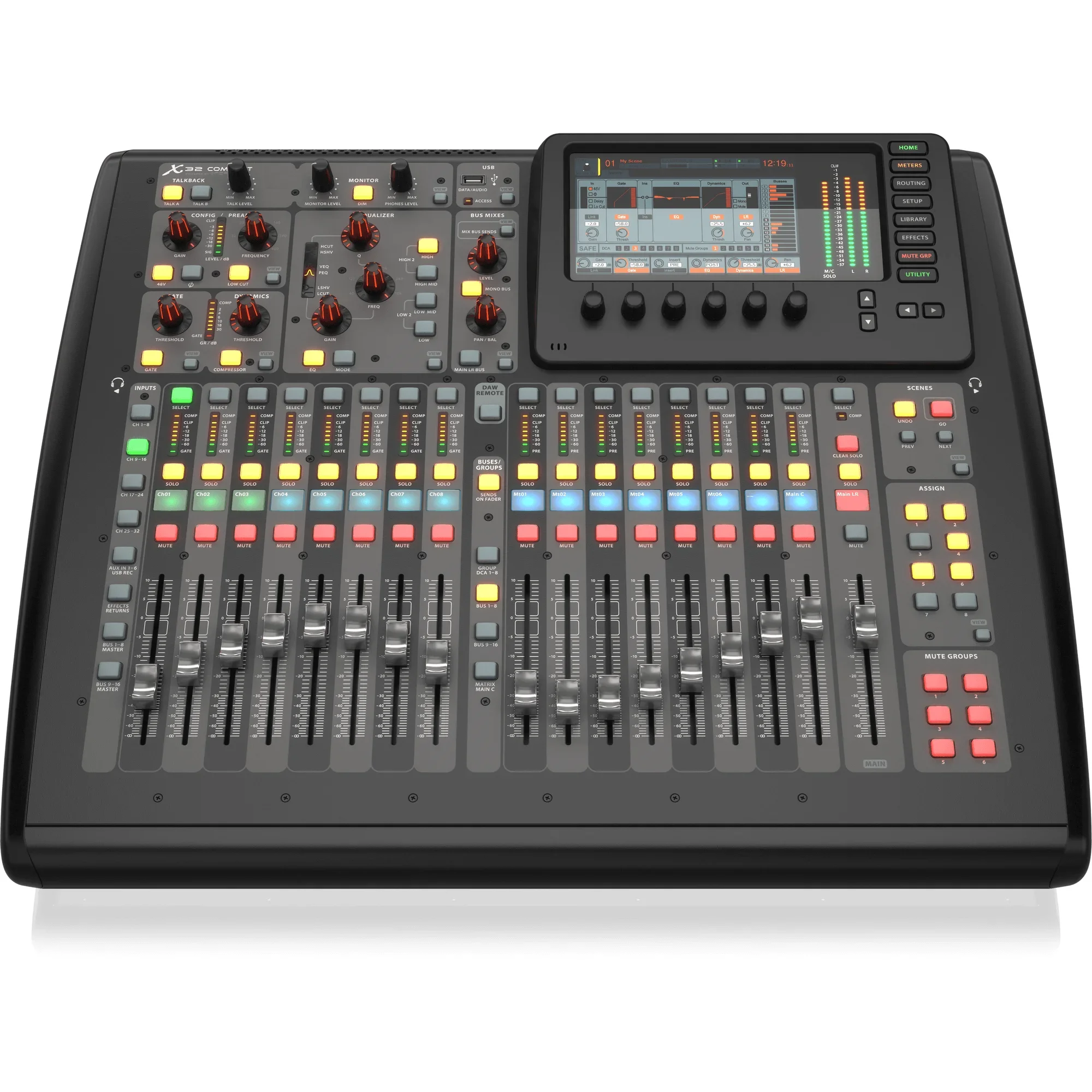 X32 Compact Digital Mixer Console X32C Digital Sound Mixer