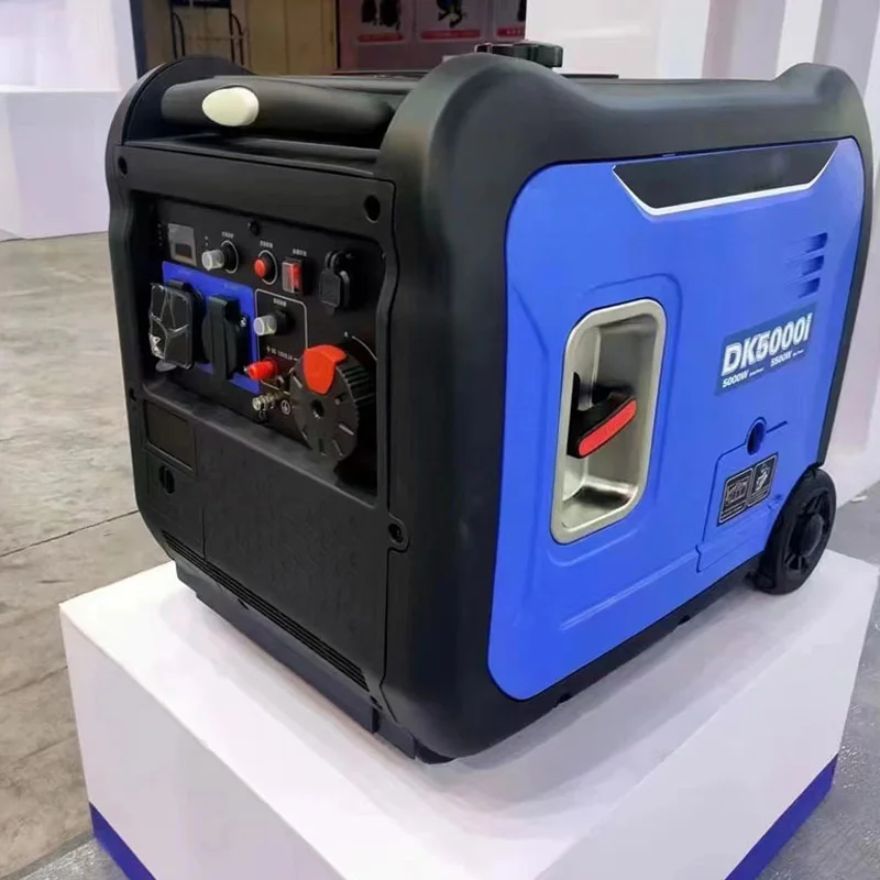 Super Quiet Dual Fuel Inverter Generator with Remote Start electric and recoil start options provide convenience