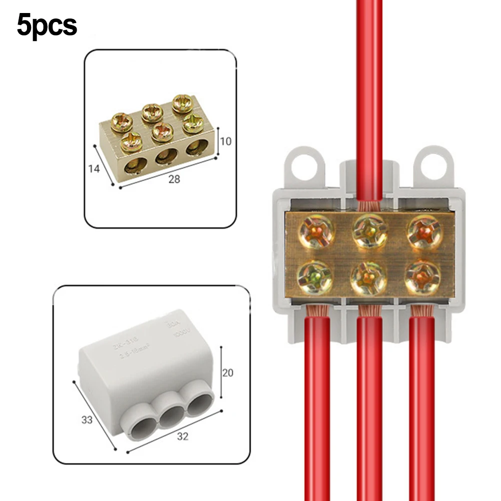 Power Distribution Quick Connector Power Distribution Networks Versatile Use ABS Material Balanced Power Distribution
