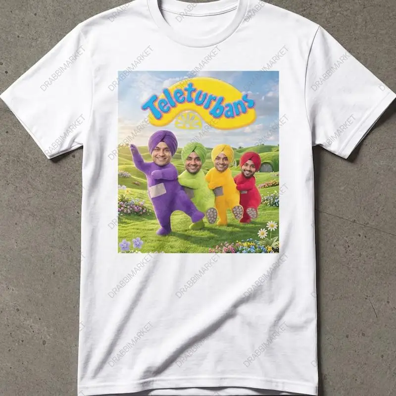Teleturbans Funny Meme Stupid Arabs Hilarious Absurd Cringe T-Shirt